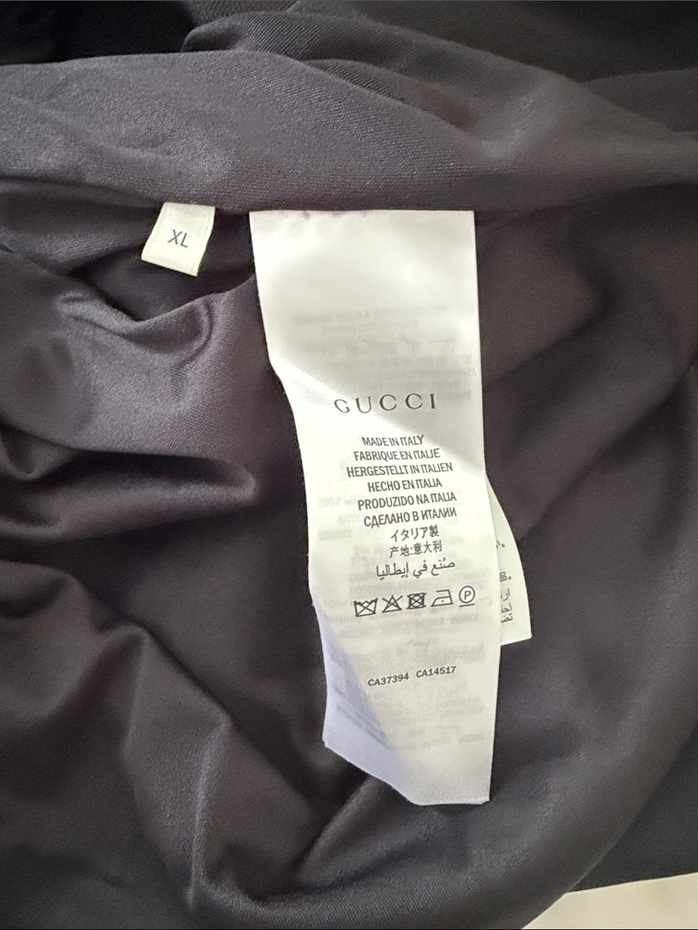 Gucci GG Star Monogram Web Stripe Track Jacket XL Made in Italy - Picture 4 of 4